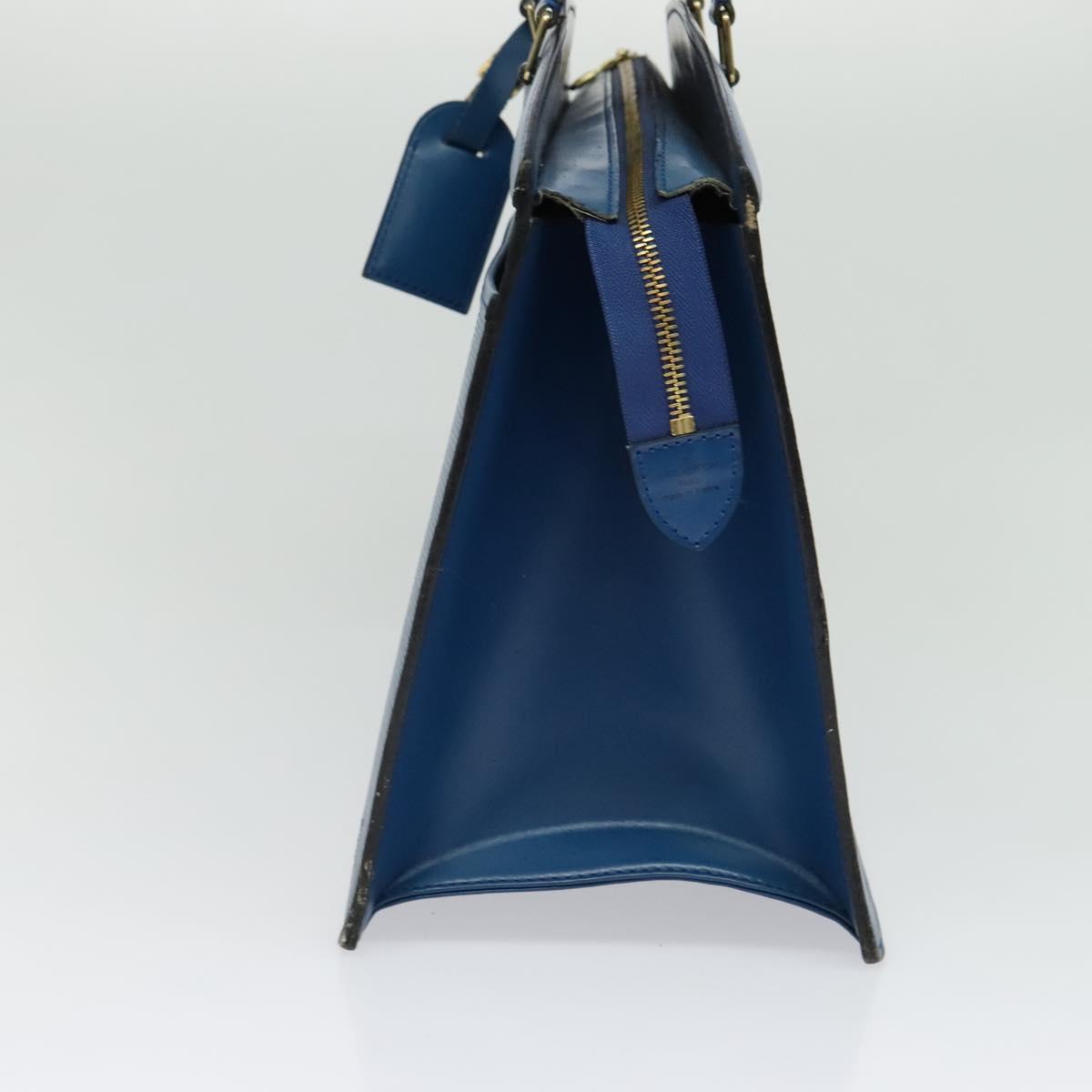 LOUIS VUITTON Epi Riviera Hand Bag Blue M48185 LV Auth BA5237