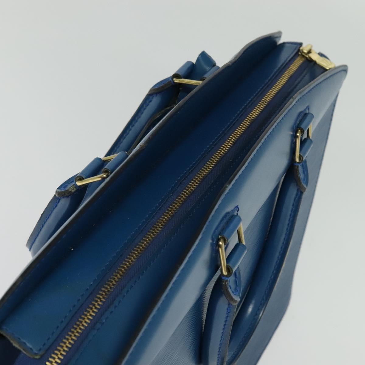 LOUIS VUITTON Epi Riviera Hand Bag Blue M48185 LV Auth BA5237