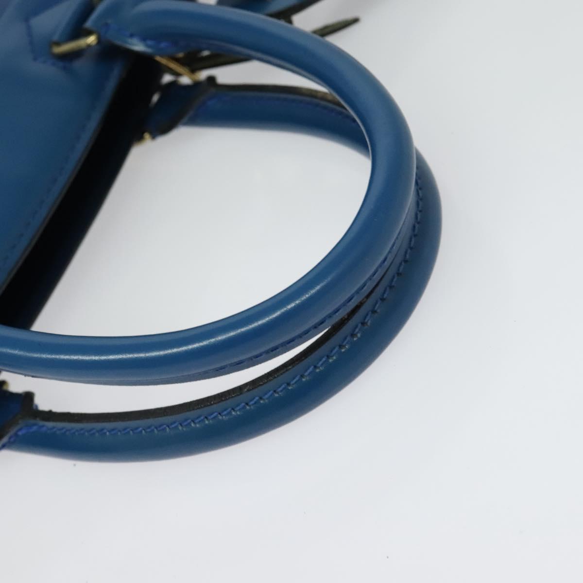 LOUIS VUITTON Epi Riviera Hand Bag Blue M48185 LV Auth BA5237