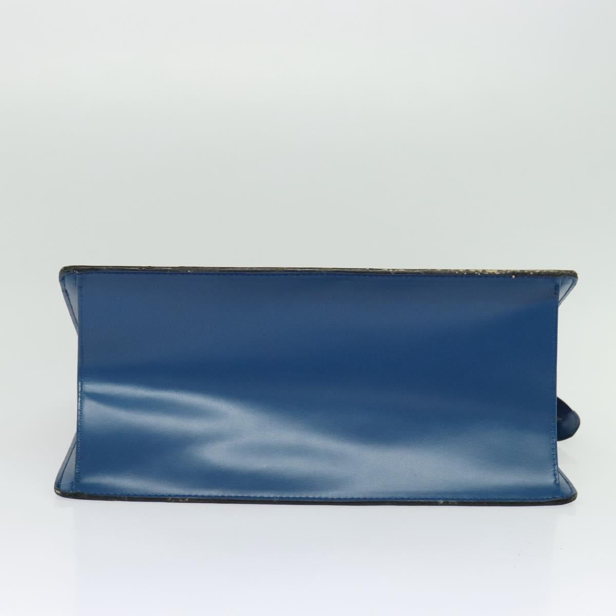 LOUIS VUITTON Epi Riviera Hand Bag Blue M48185 LV Auth BA5237