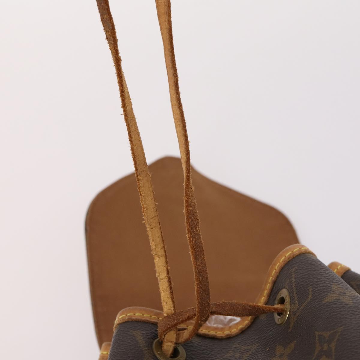 LOUIS VUITTON Monogram Montsouris MM Backpack M51136 LV Auth BA5245