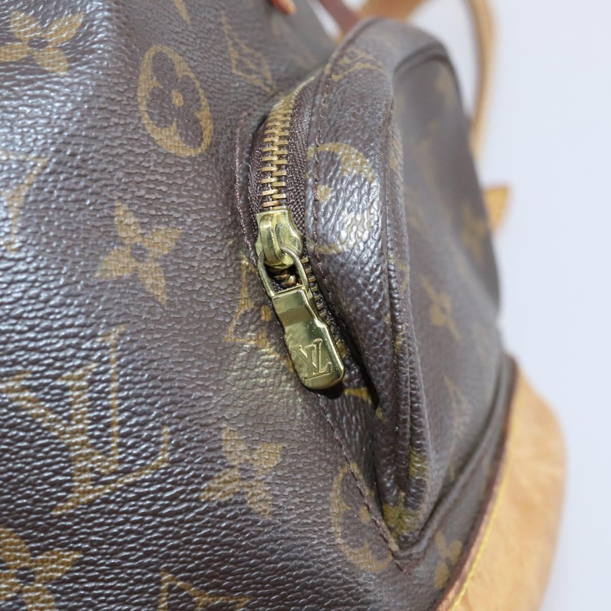 LOUIS VUITTON Monogram Montsouris MM Backpack M51136 LV Auth BA5245