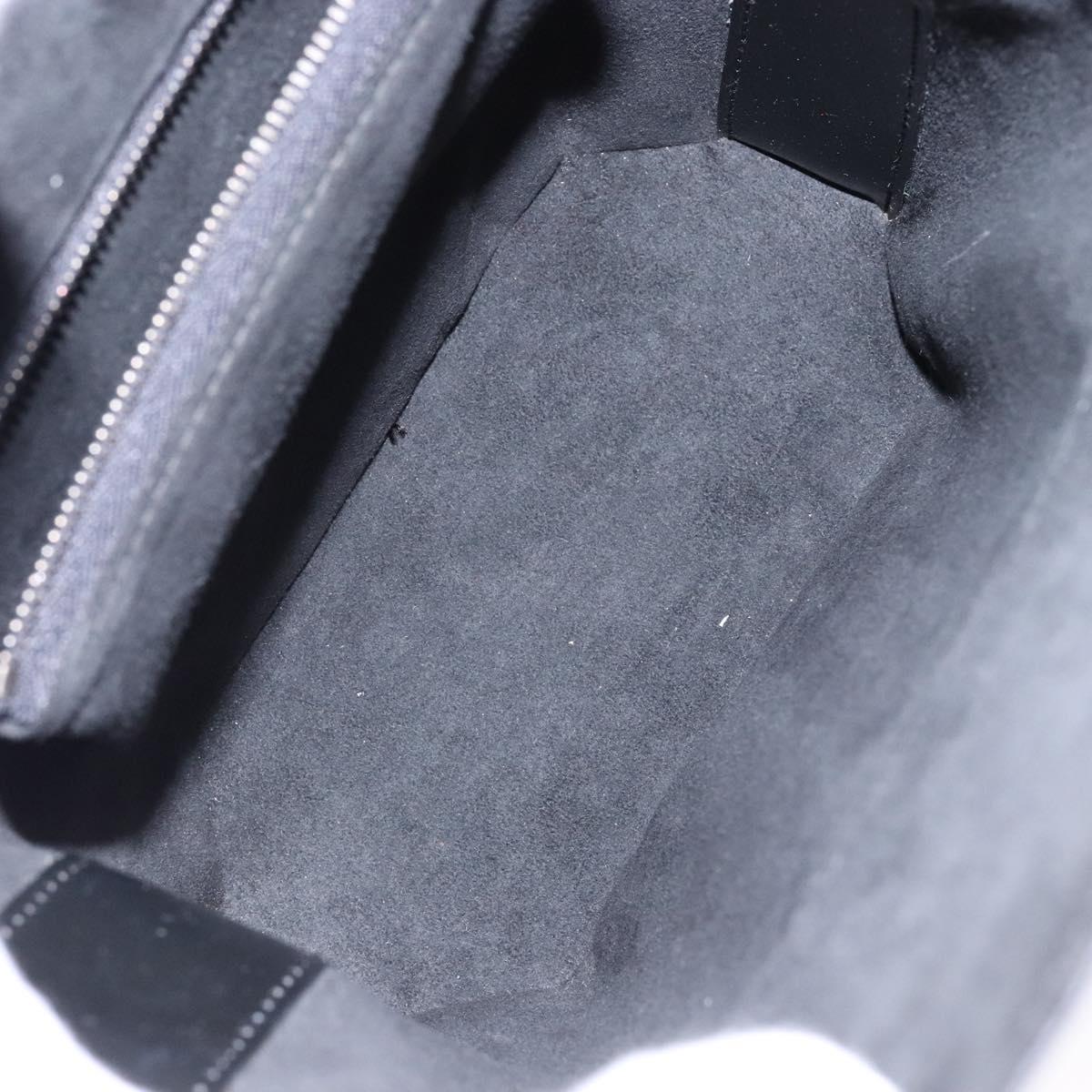 LOUIS VUITTON Epi Sac Seau Shoulder Bag Black M80161 LV Auth BA5249