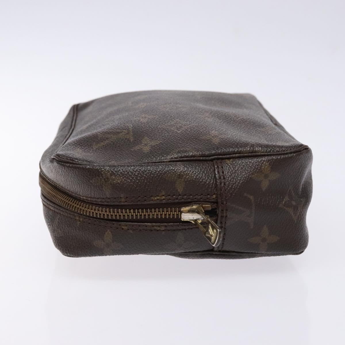 LOUIS VUITTON Monogram Trousse Toilette 23 Clutch Bag M47524 LV Auth BA5253