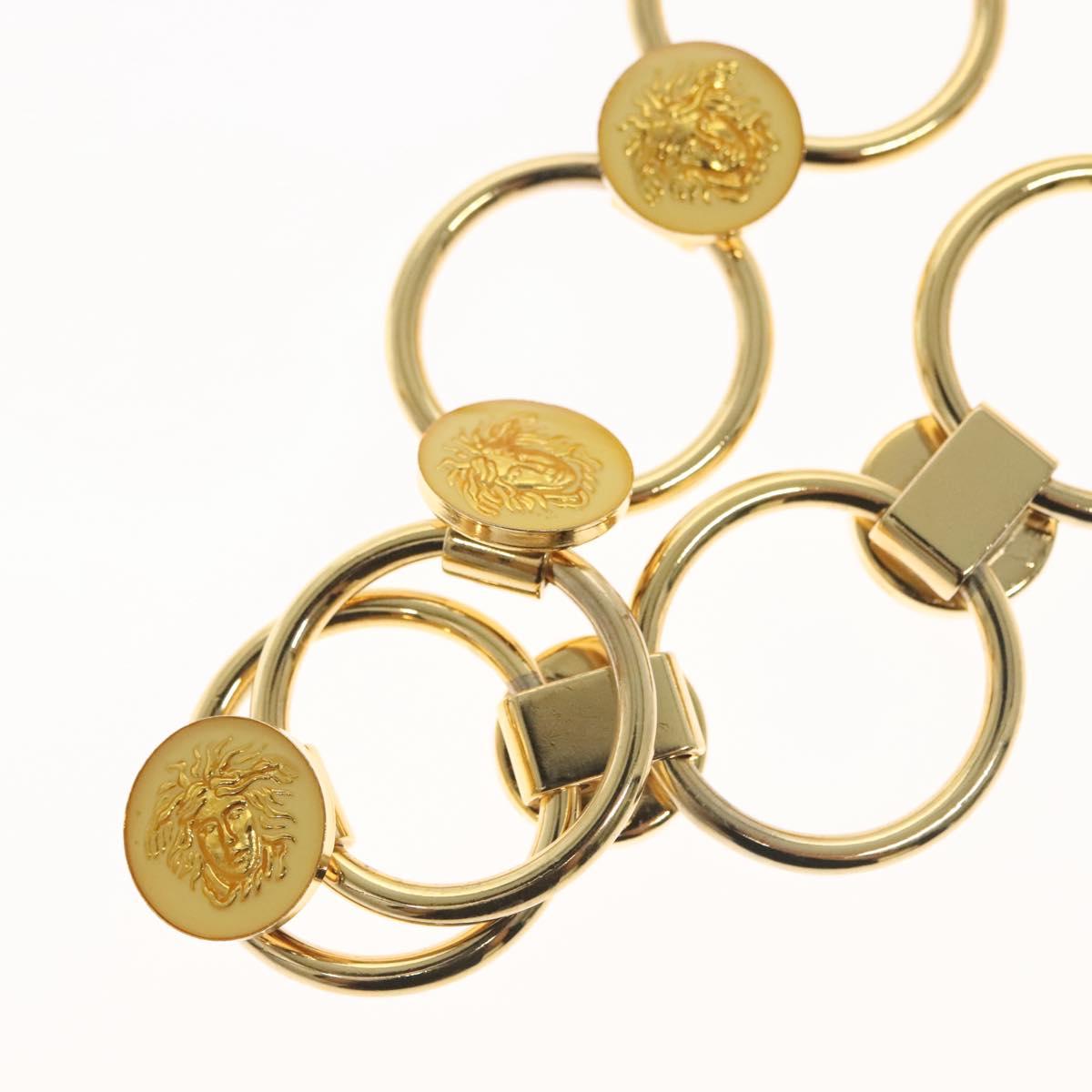 Gianni Versace Chain Belt Metal Gold Auth BA5265
