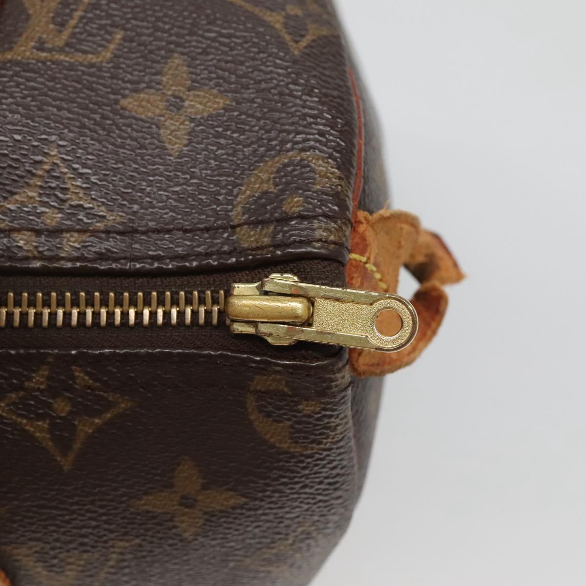 LOUIS VUITTON Monogram Speedy 25 Hand Bag M41528 LV Auth BA5320