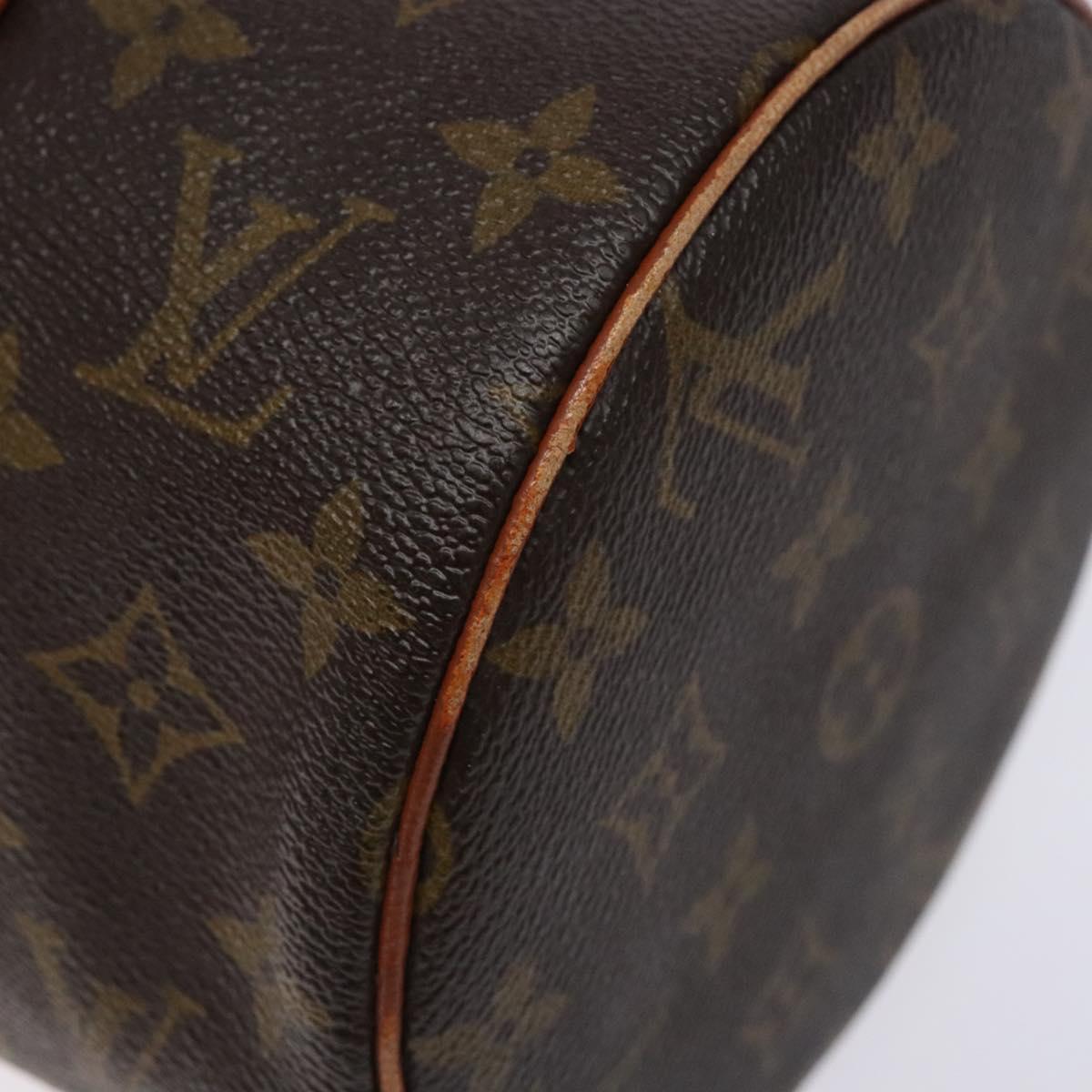 LOUIS VUITTON Monogram Papillon 30 Hand Bag M51385 LV Auth BA5327