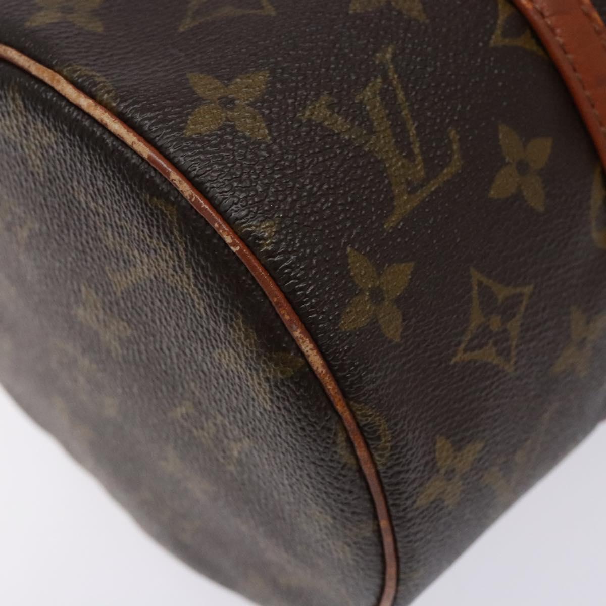 LOUIS VUITTON Monogram Papillon 30 Hand Bag M51385 LV Auth BA5327