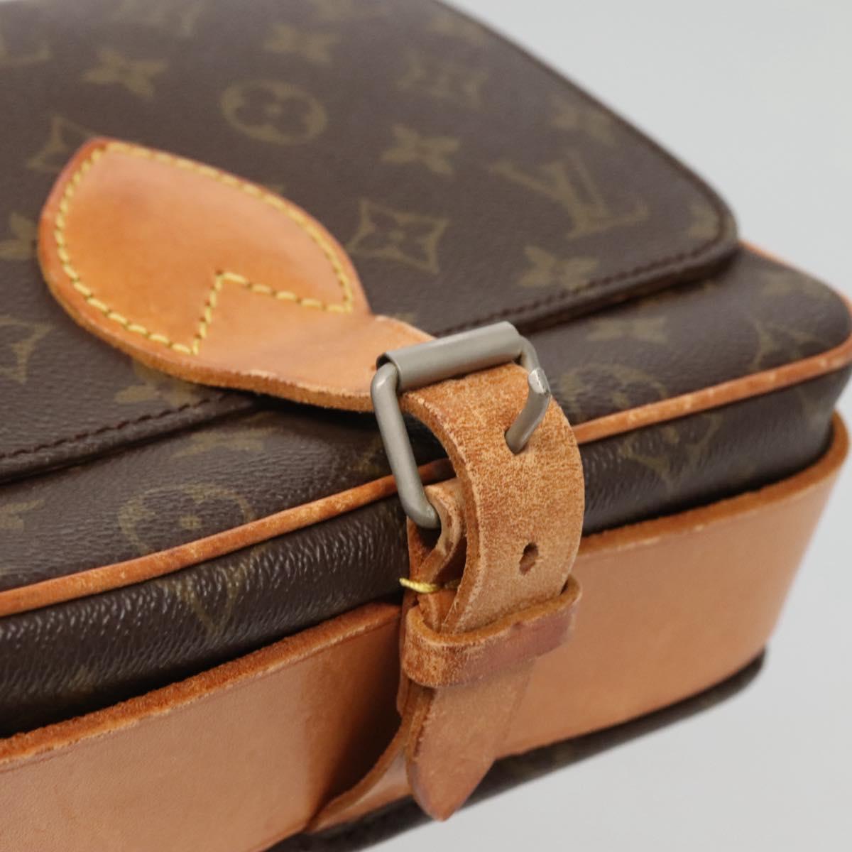 LOUIS VUITTON Monogram Cartouchiere MM Shoulder Bag Vintage M51253 Auth BA5328