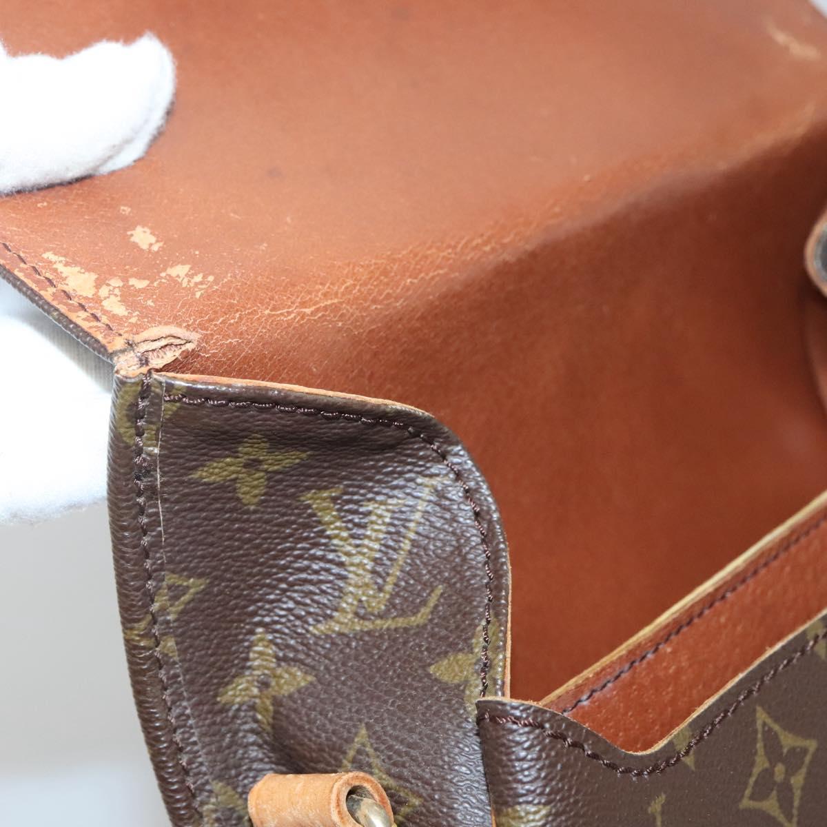 LOUIS VUITTON Monogram Cartouchiere MM Shoulder Bag Vintage M51253 Auth BA5328