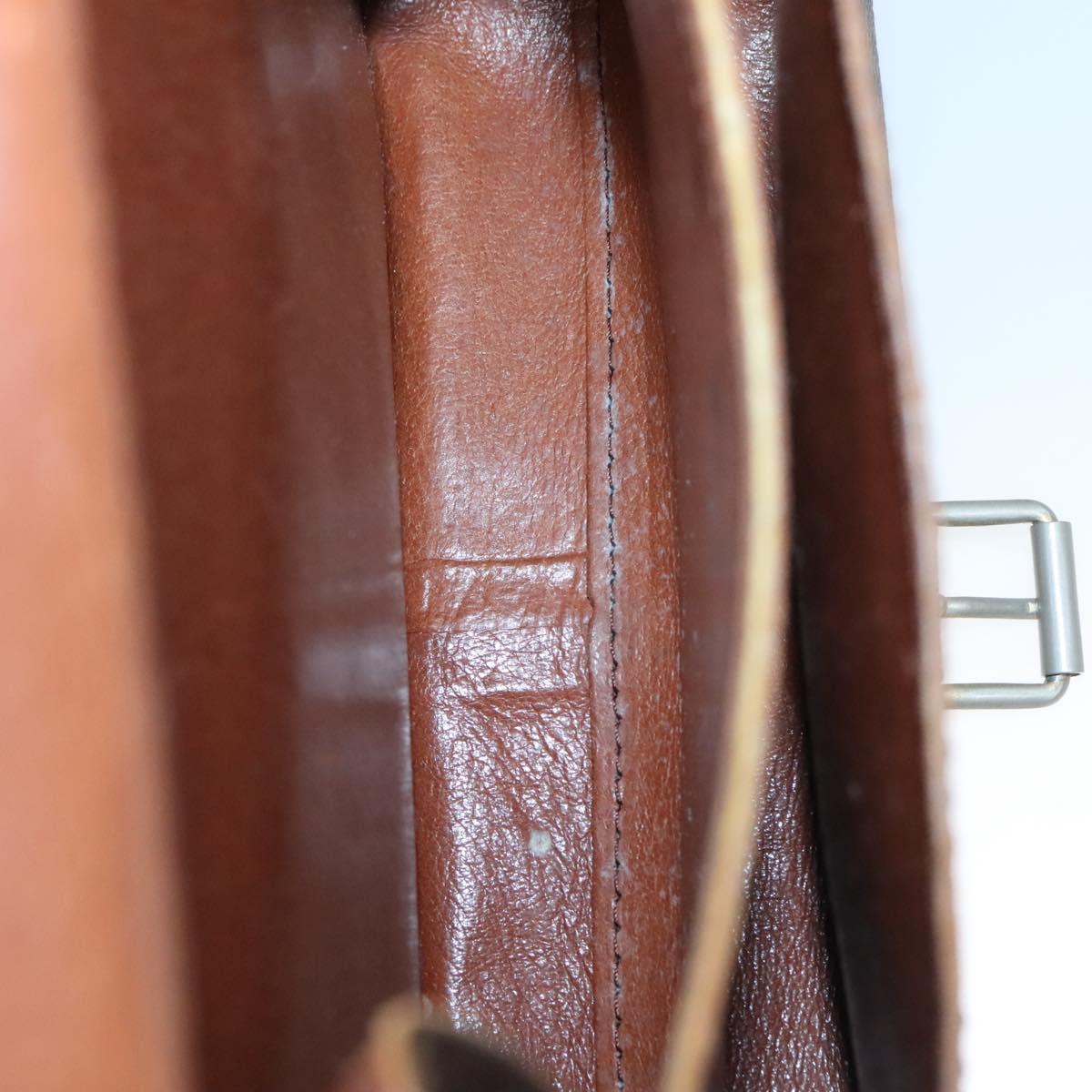 LOUIS VUITTON Monogram Cartouchiere MM Shoulder Bag Vintage M51253 Auth BA5328