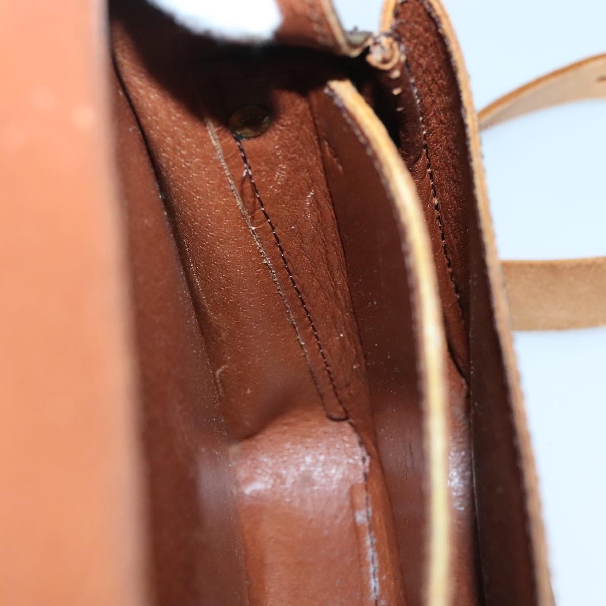 LOUIS VUITTON Monogram Cartouchiere MM Shoulder Bag Vintage M51253 Auth BA5328