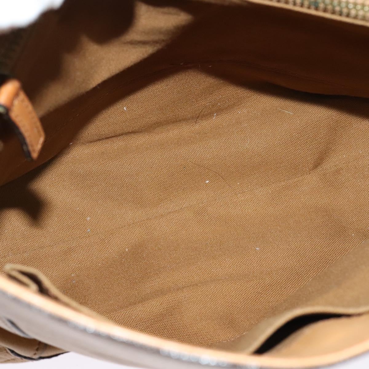 Chloe Shoulder Bag Leather Brown Auth BA5359