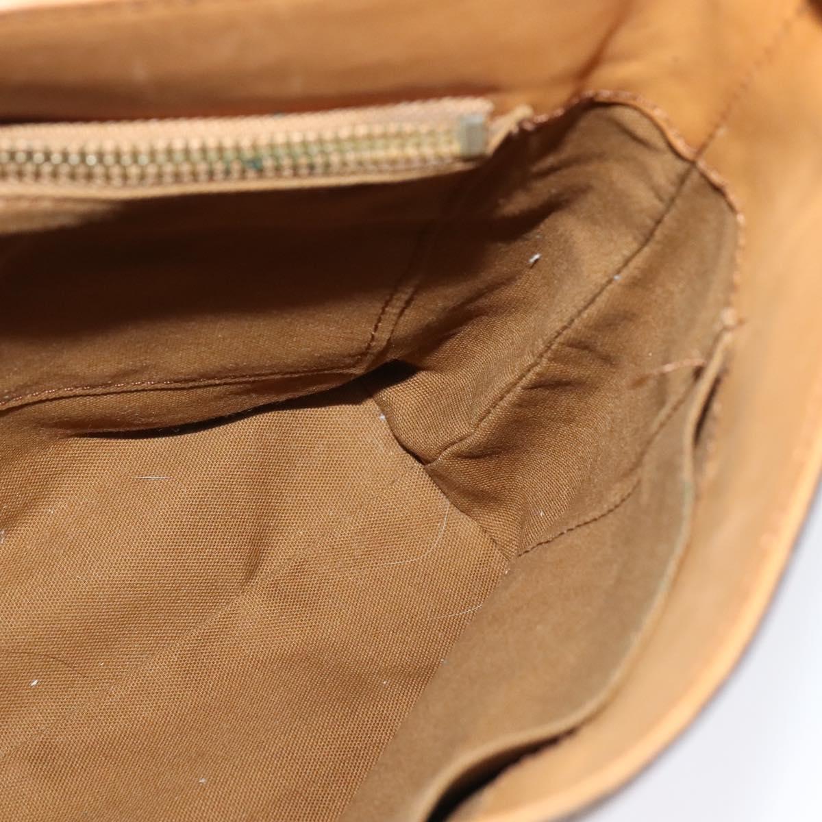 Chloe Shoulder Bag Leather Brown Auth BA5359