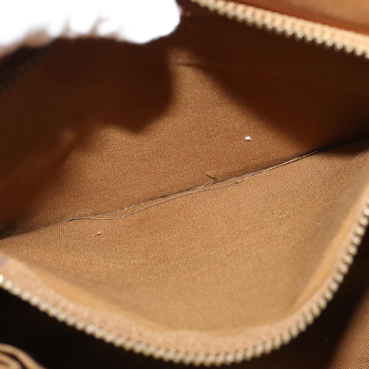 Chloe Shoulder Bag Leather Brown Auth BA5359