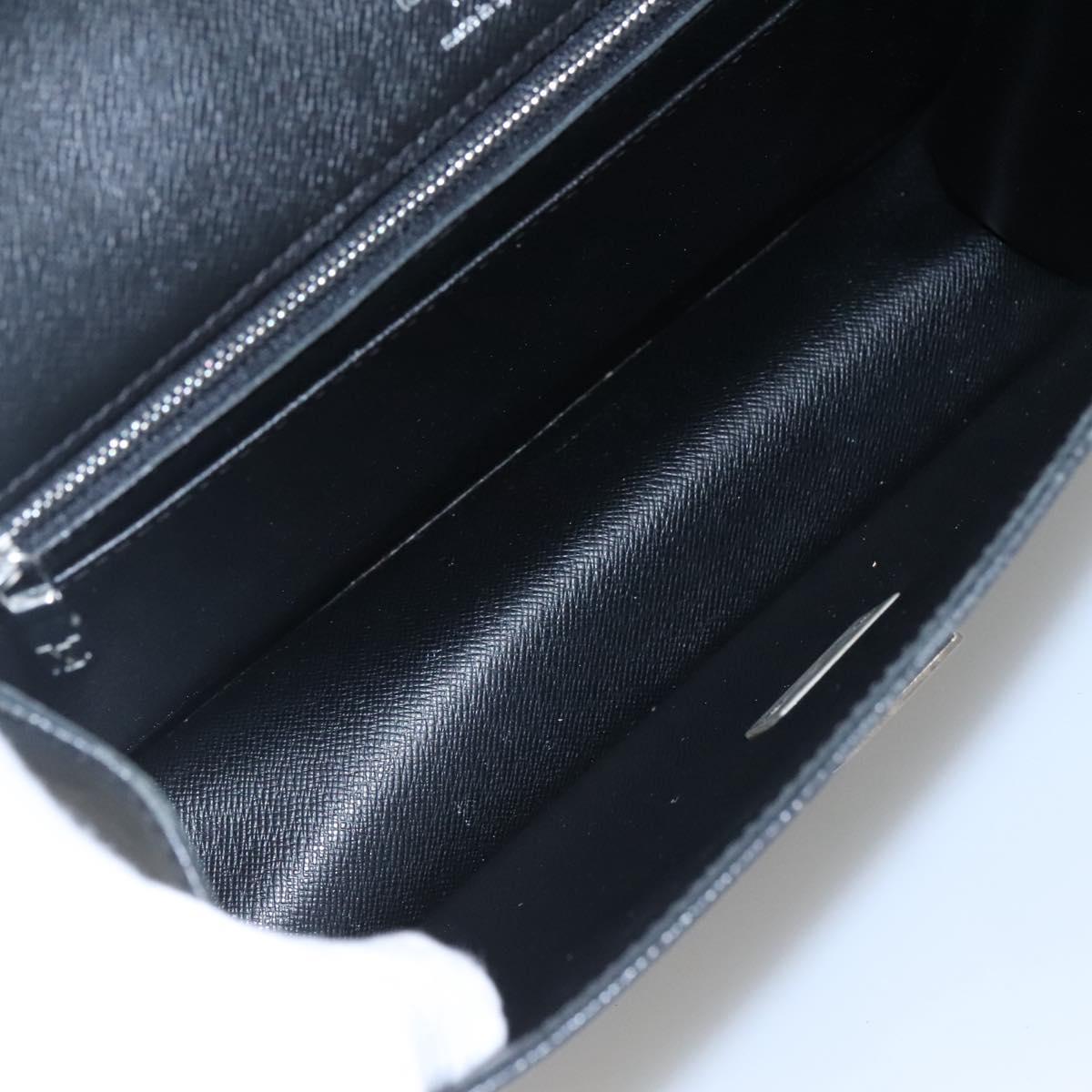 LOUIS VUITTON Taiga Selenga Clutch Bag Ardoise M30782 LV Auth BA536