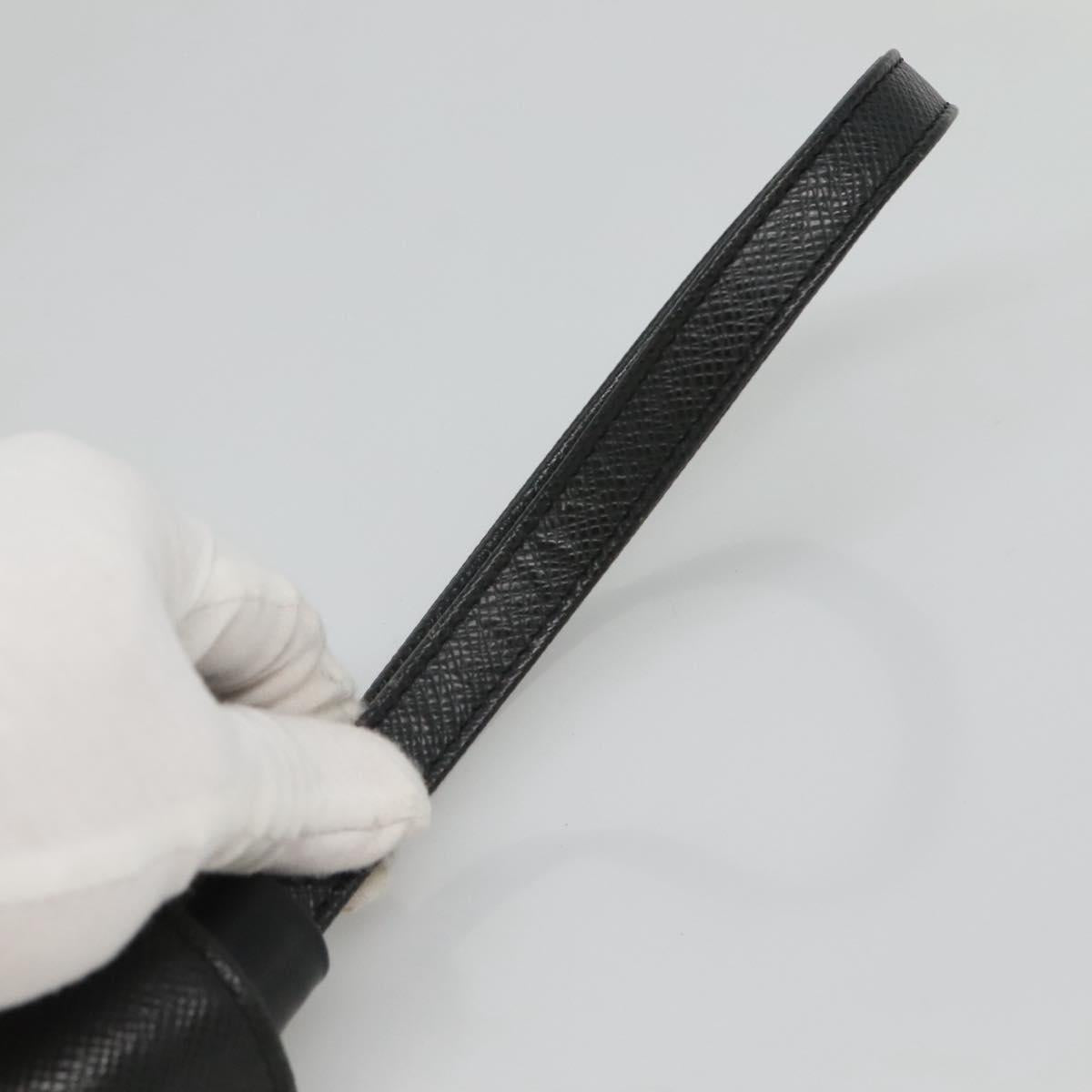 LOUIS VUITTON Taiga Selenga Clutch Bag Ardoise M30782 LV Auth BA536