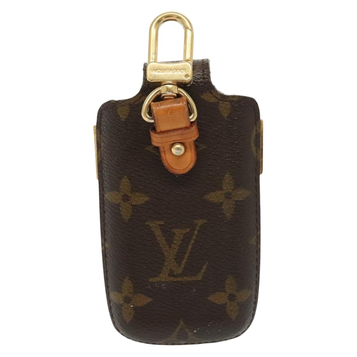 LOUIS VUITTON Monogram Etui Telephone International Cell M63064 LV Auth BA5365