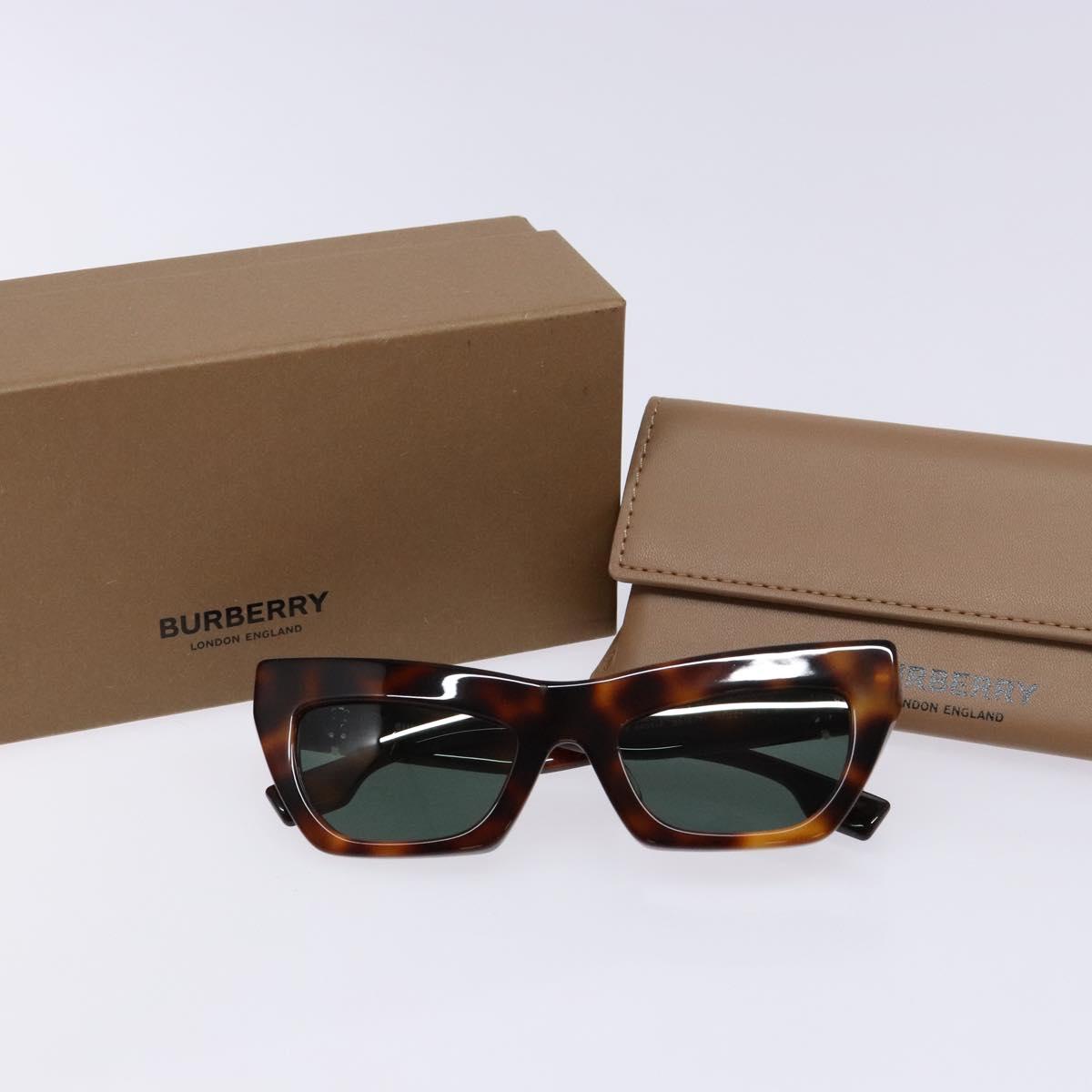 BURBERRY Sunglasses Plastic Brown Auth BA5367M