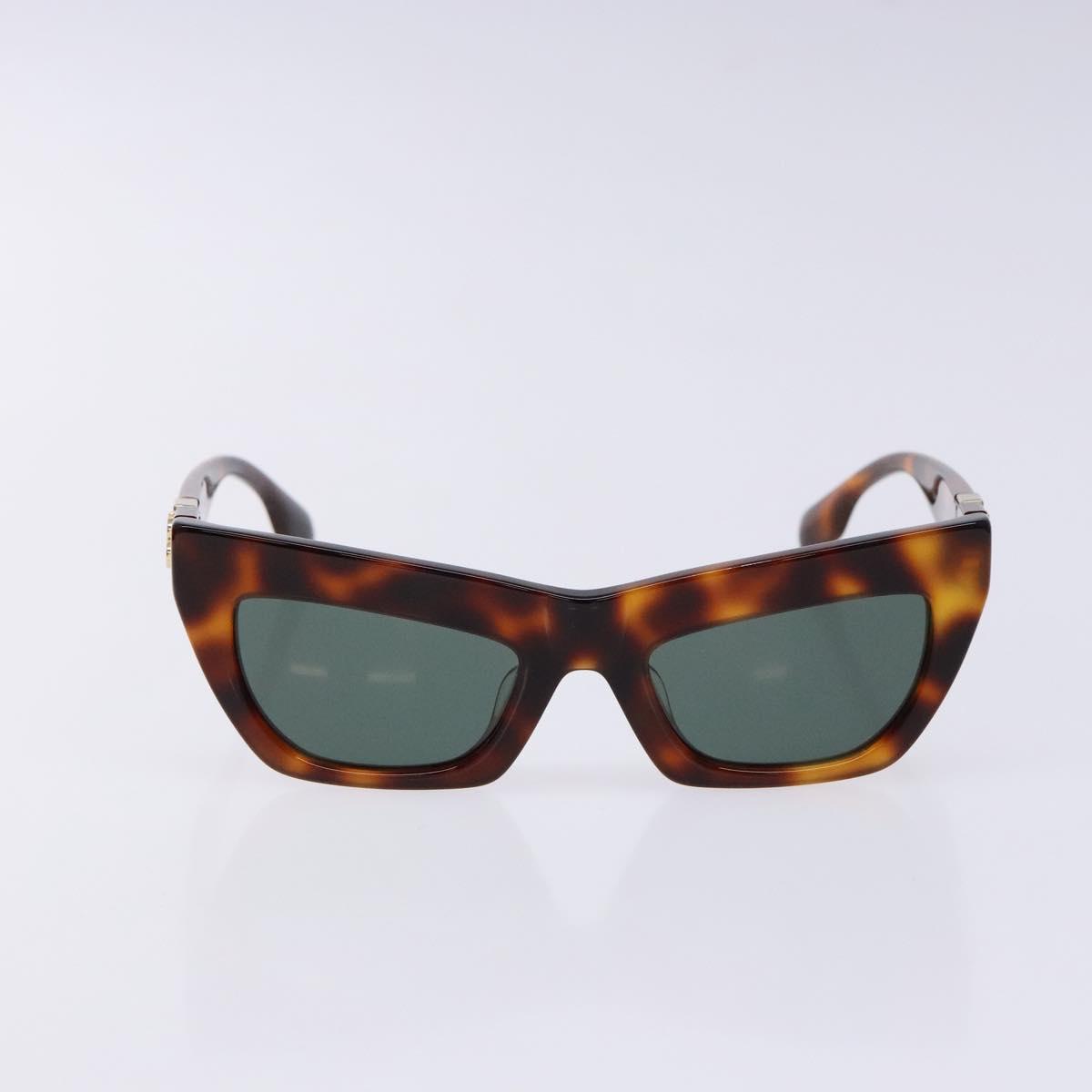 BURBERRY Sunglasses Plastic Brown Auth BA5367M