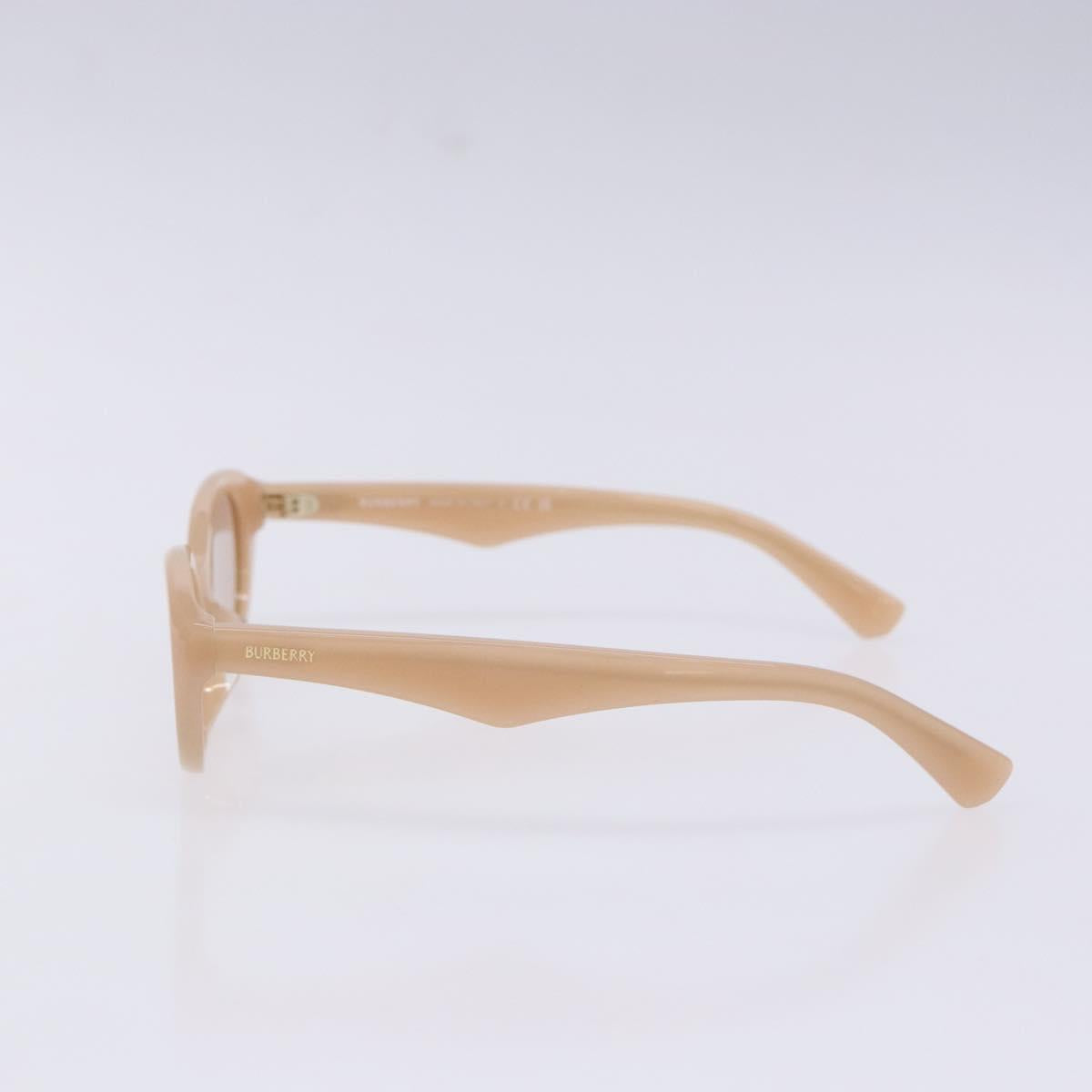 BURBERRY Sunglasses Plastic Beige Auth BA5368M
