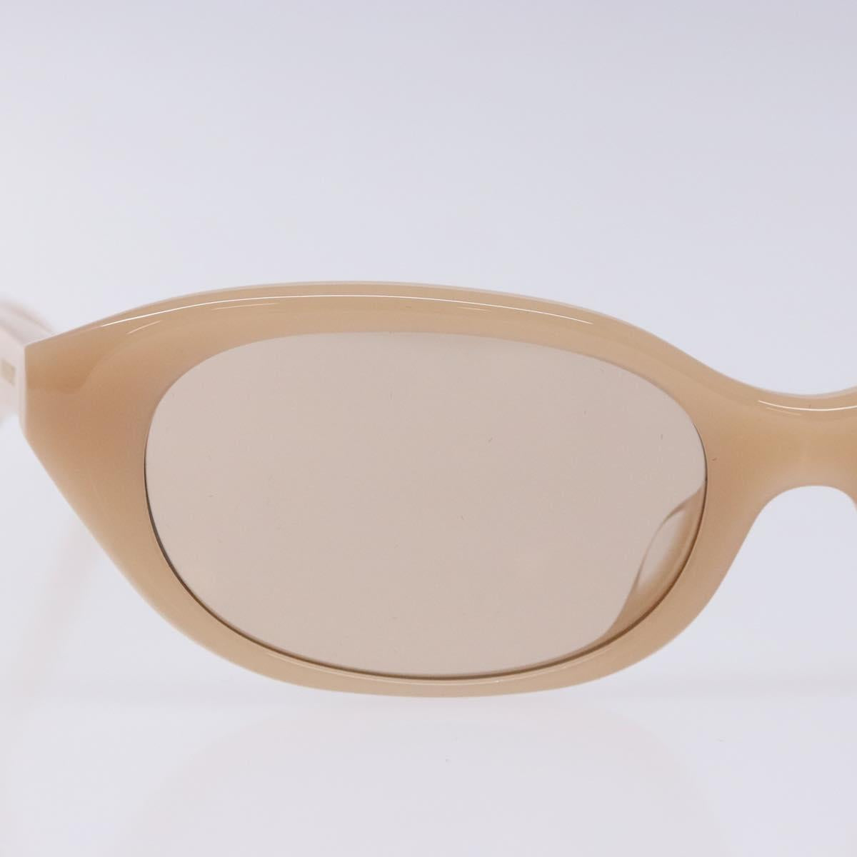 BURBERRY Sunglasses Plastic Beige Auth BA5368M