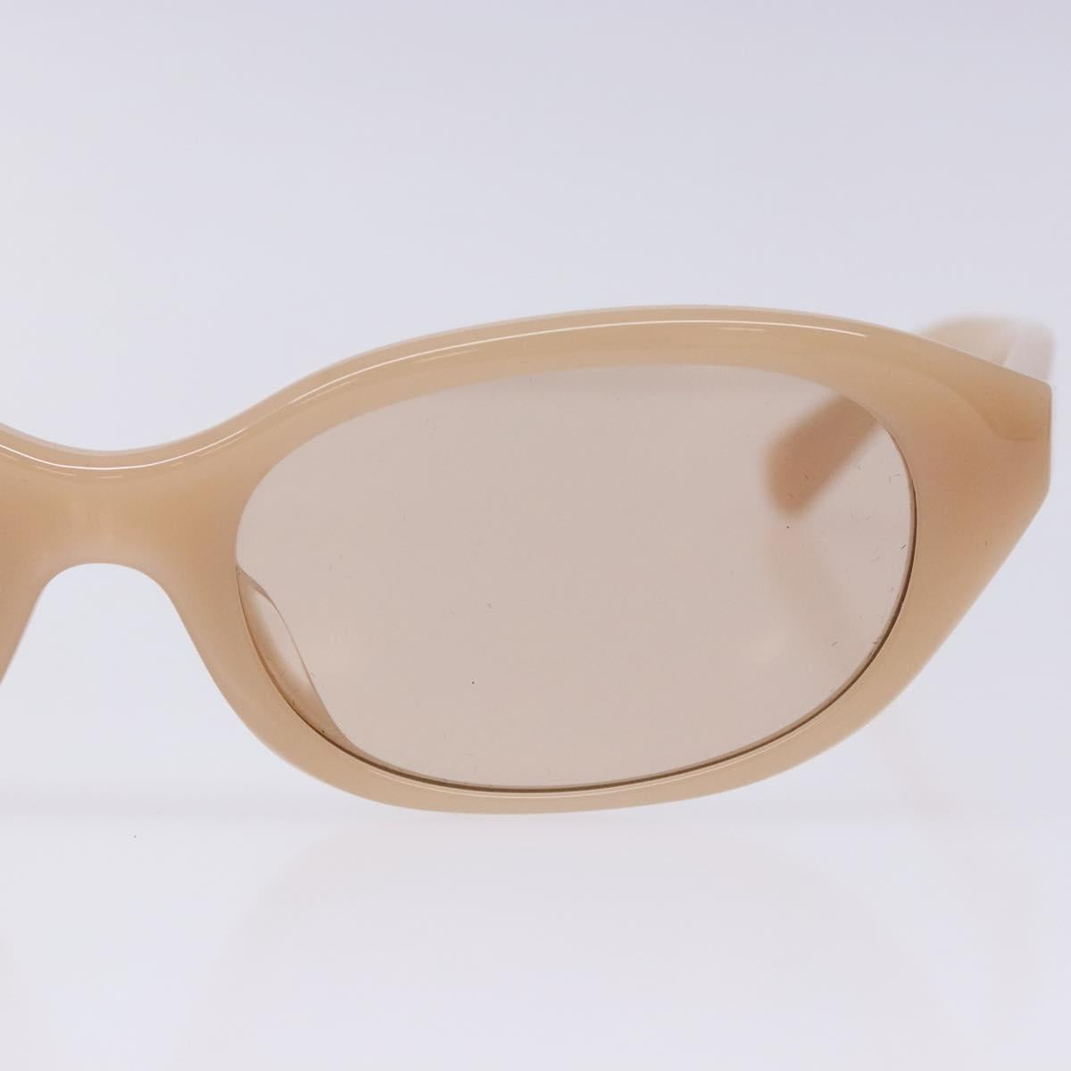 BURBERRY Sunglasses Plastic Beige Auth BA5368M