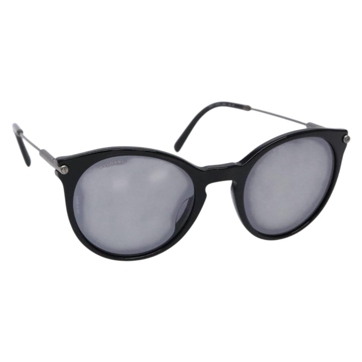 BVLGARI Sunglasses Plastic Black Auth BA5369V