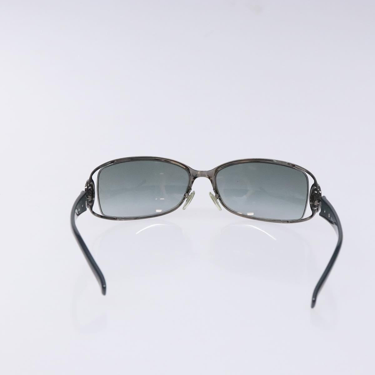 BVLGARI Sunglasses Metal Silver Auth BA5370