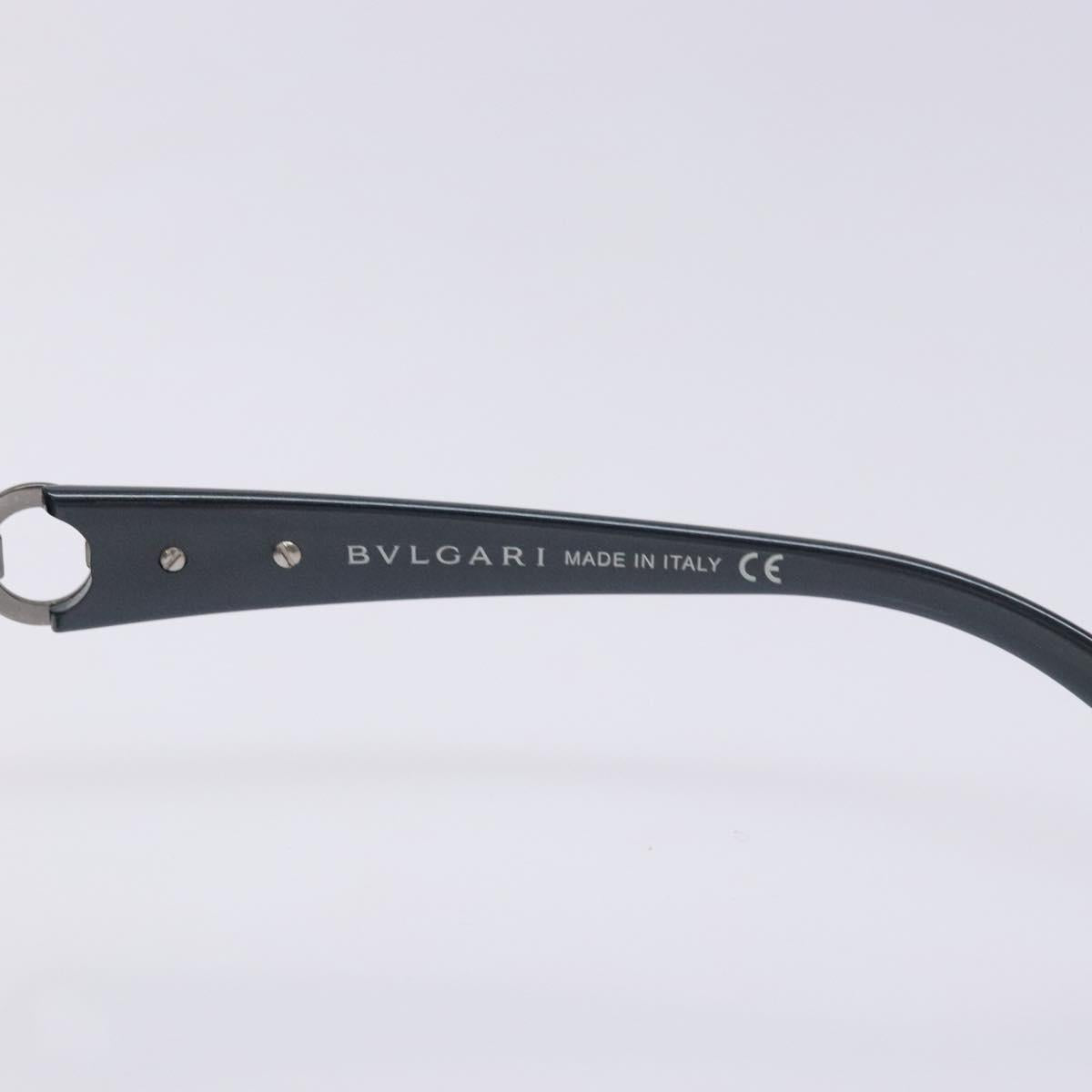 BVLGARI Sunglasses Metal Silver Auth BA5370