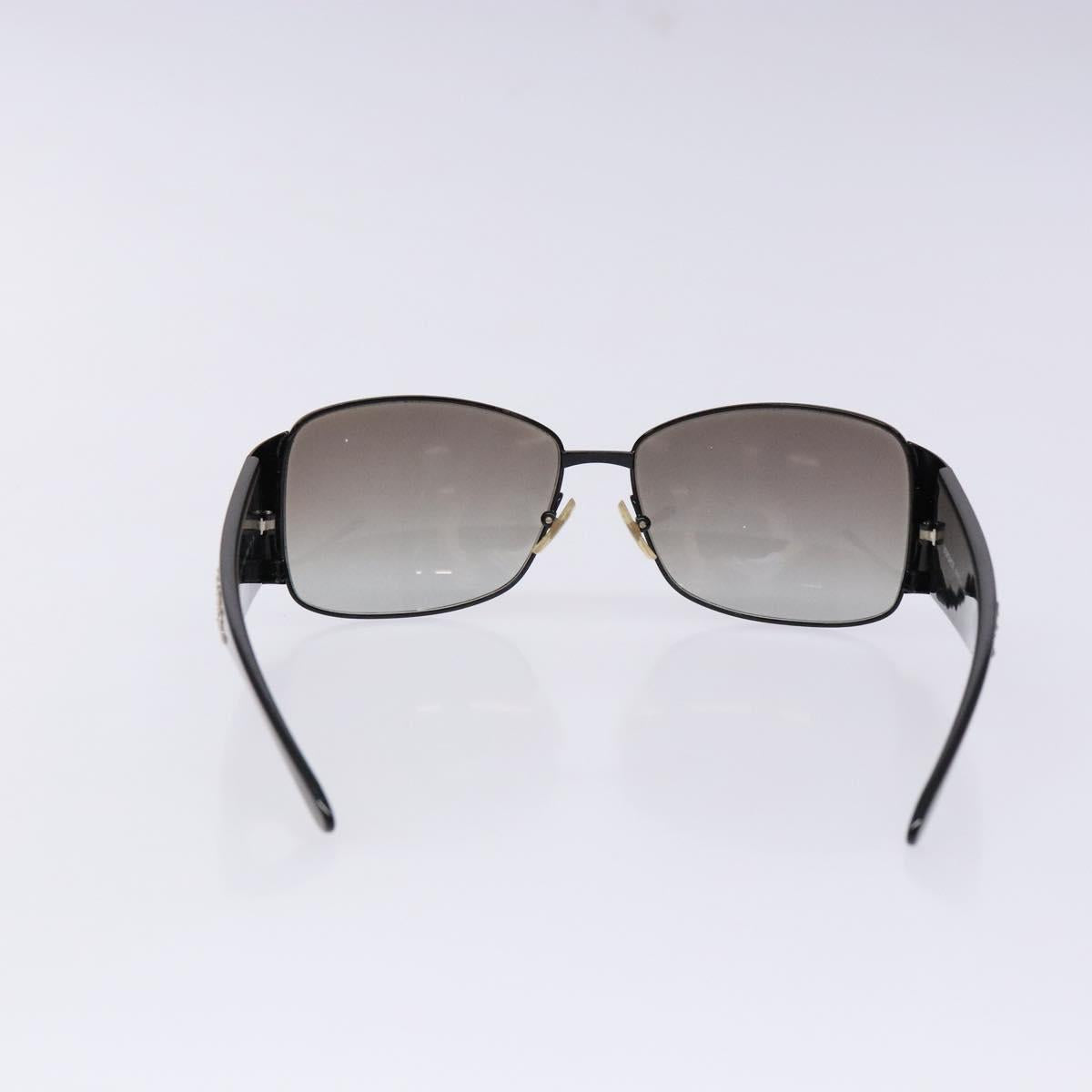 VERSACE Sunglasses Plastic Black Auth BA5372