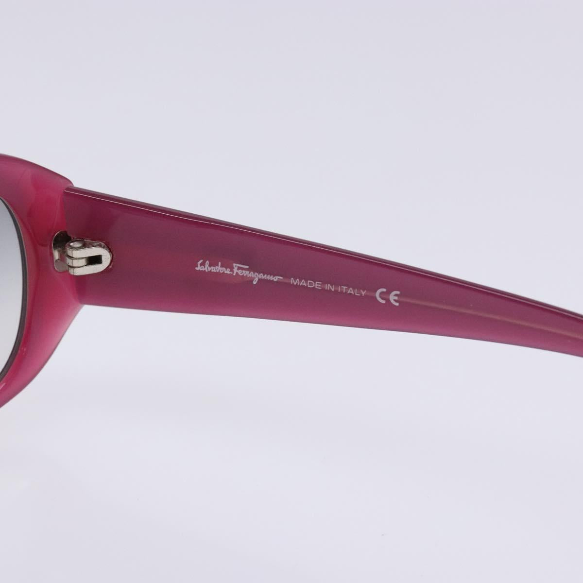 Salvatore Ferragamo Sunglasses Plastic Purple Auth BA5377