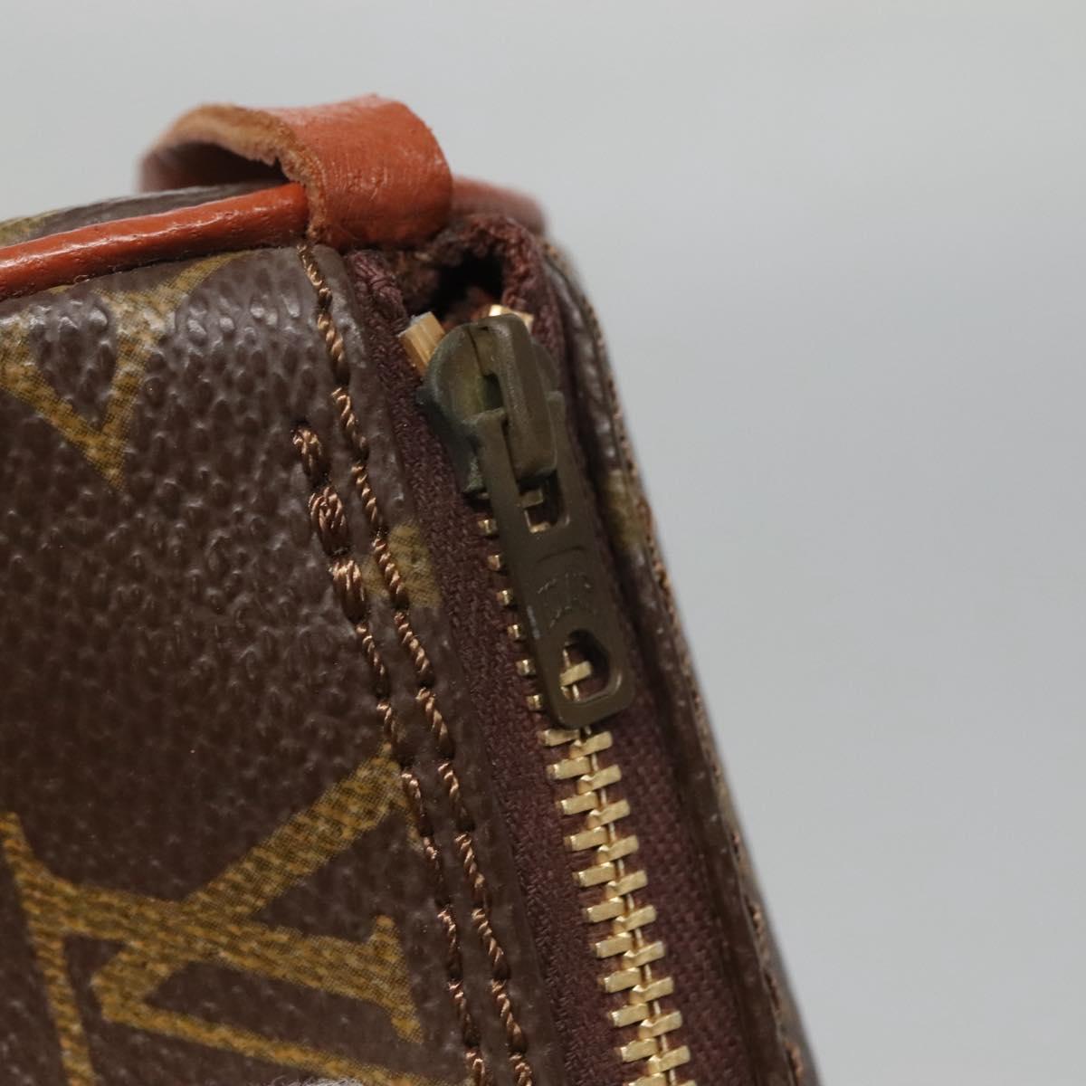 LOUIS VUITTON Monogram Papillon Pouch Vintage LV Auth BA5396