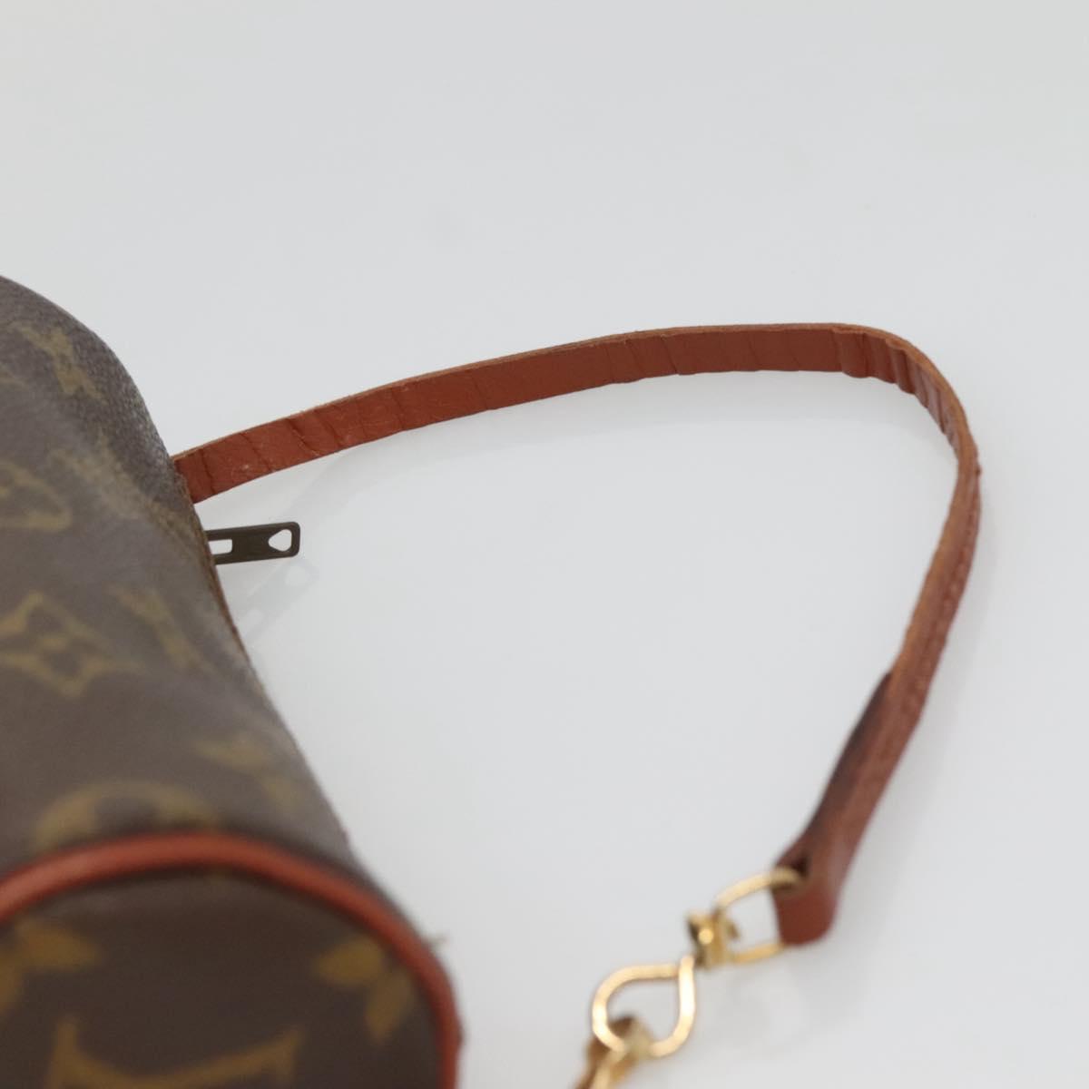 LOUIS VUITTON Monogram Papillon Pouch Vintage LV Auth BA5396