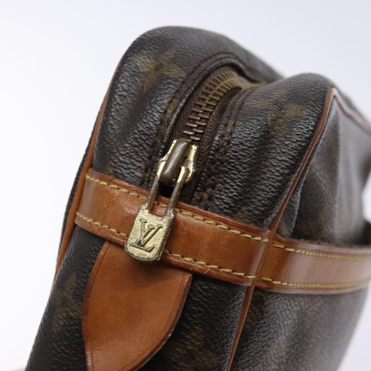 LOUIS VUITTON Monogram Compiegne 28 Clutch Bag M51845 LV Auth BA5404
