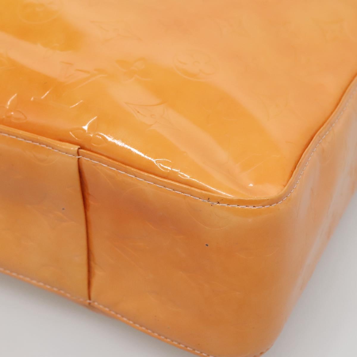 LOUIS VUITTON Monogram Vernis Columbus Bag Marshmallow Pink M91032 Auth BA5406