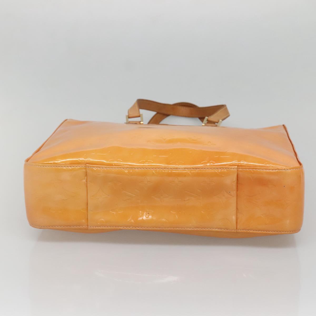 LOUIS VUITTON Monogram Vernis Columbus Bag Marshmallow Pink M91032 Auth BA5406