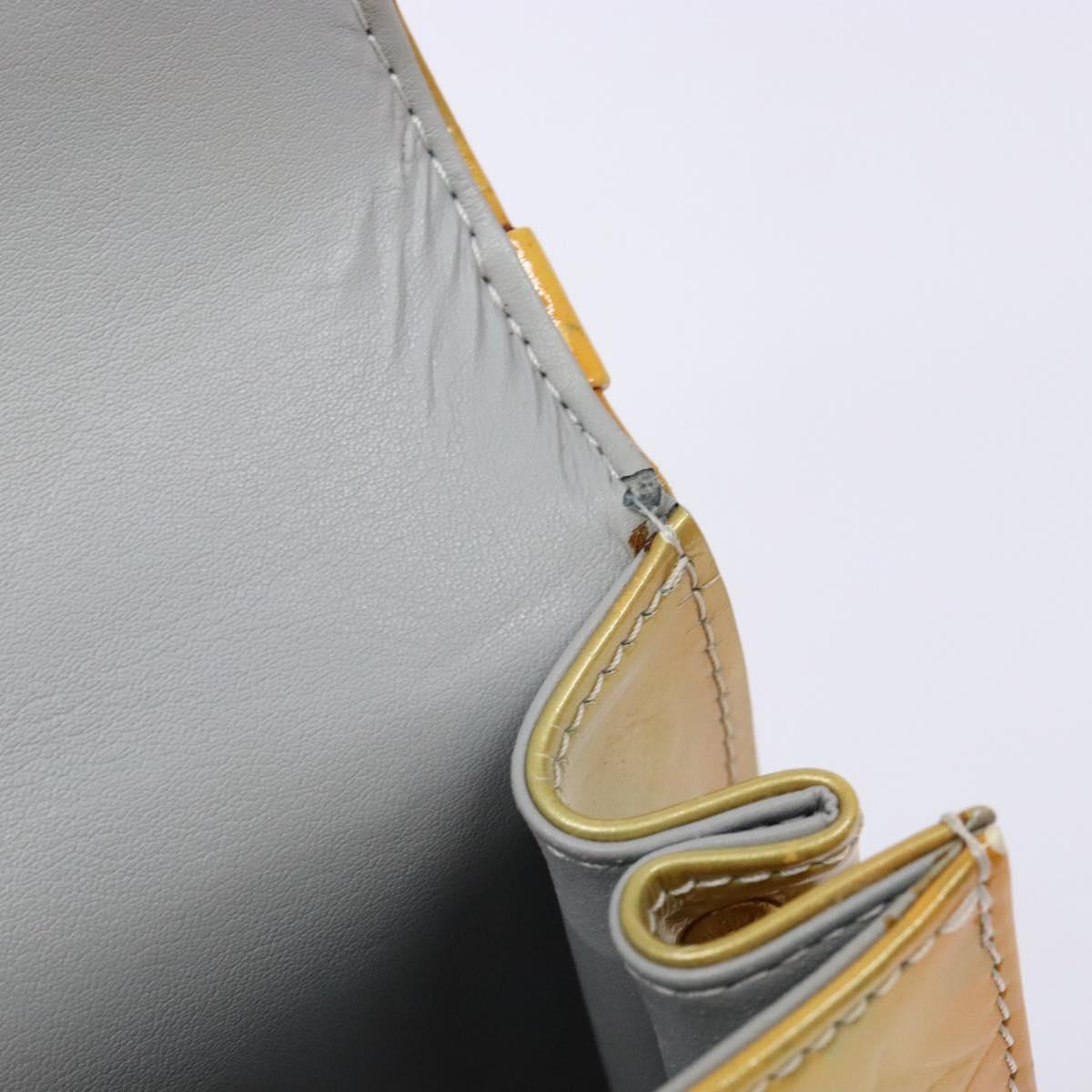 LOUIS VUITTON Monogram Vernis Spring Street Hand Bag Gris M91029 LV Auth BA5415