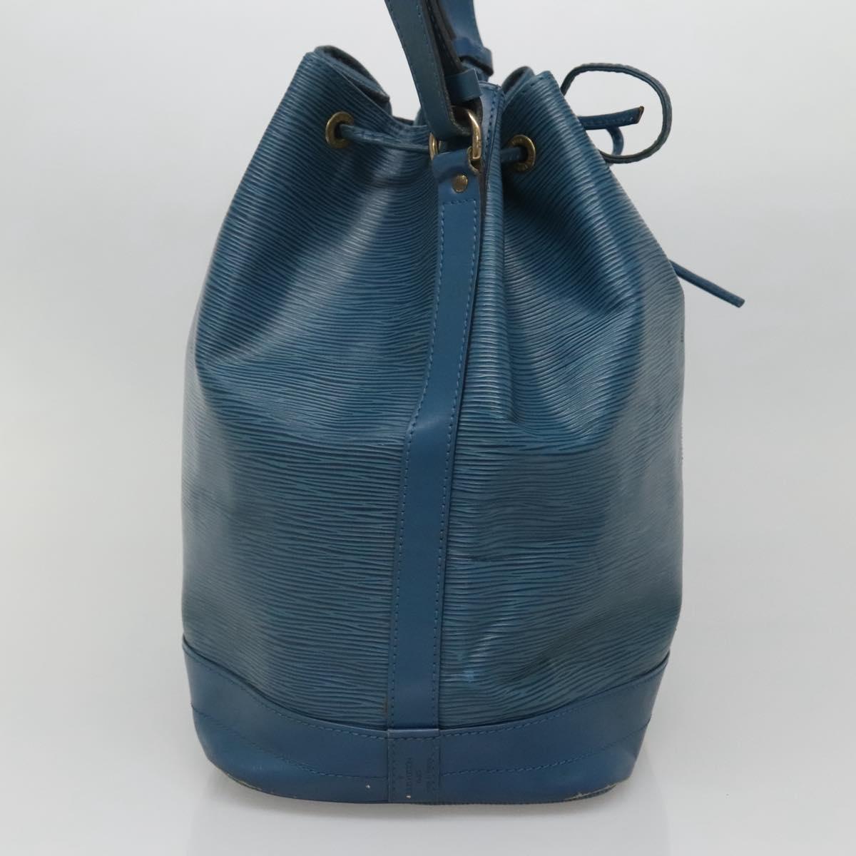LOUIS VUITTON Epi Noe Shoulder Bag Toledo Blue M44005 LV Auth BA5424