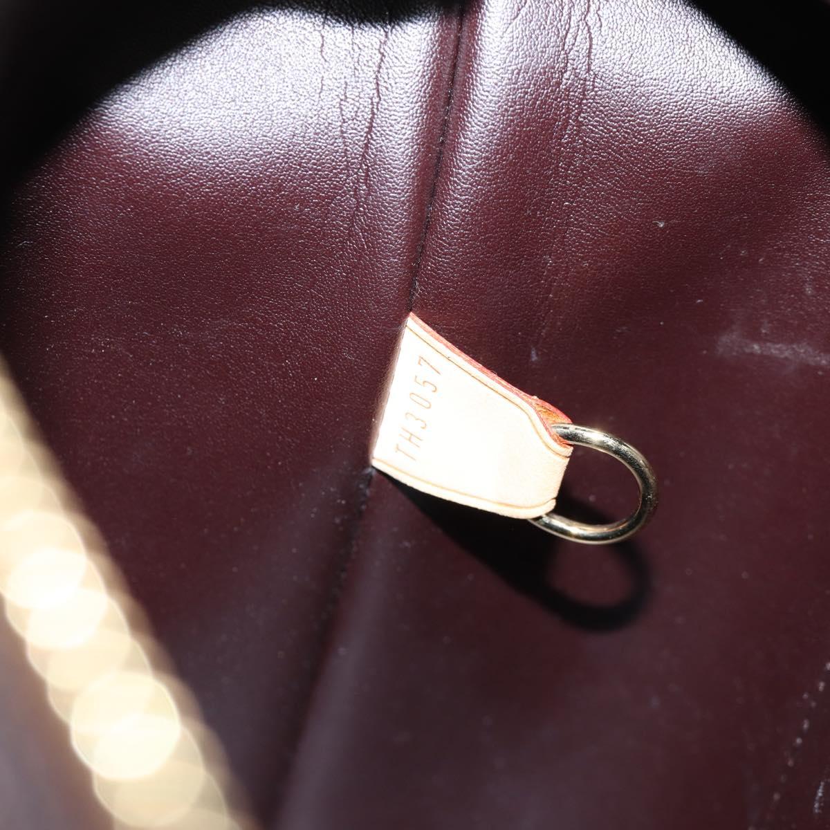 LOUIS VUITTON Monogram Vernis Houston Hand Bag Amarante M91999 LV Auth BA5430V