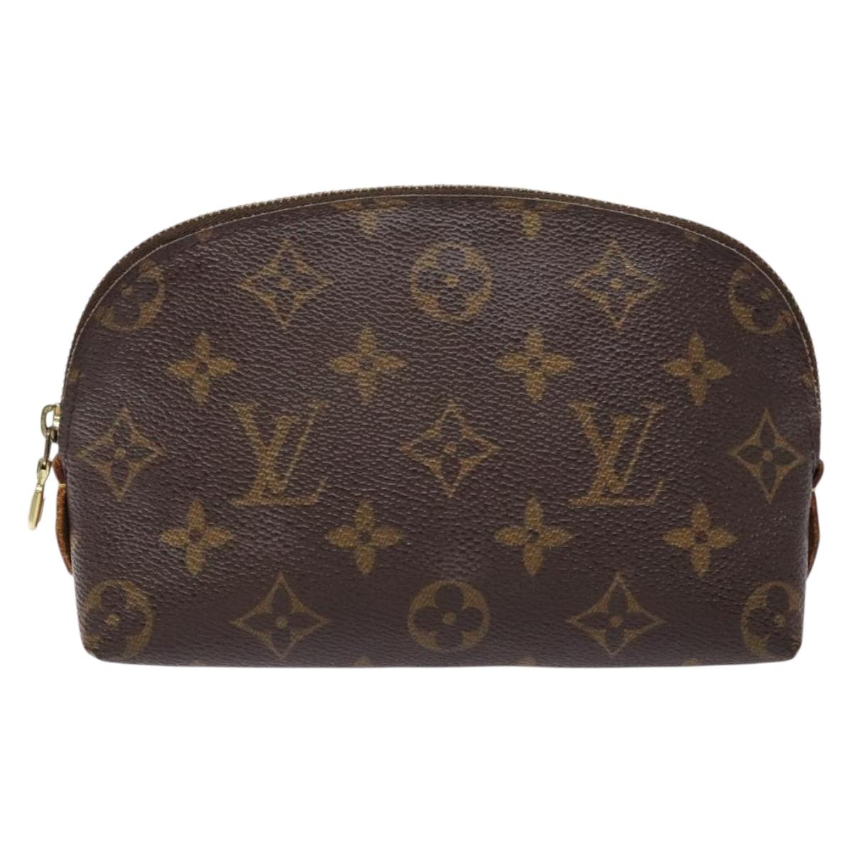 LOUIS VUITTON Monogram Pochette Cosmetic PM Pouch M43998 LV Auth BA5448