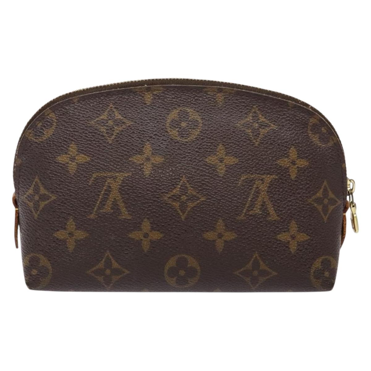 LOUIS VUITTON Monogram Pochette Cosmetic PM Pouch M43998 LV Auth BA5448