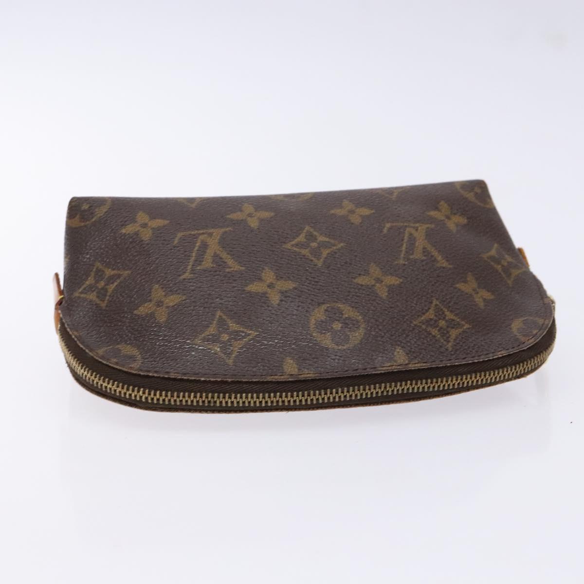 LOUIS VUITTON Monogram Pochette Cosmetic PM Pouch M43998 LV Auth BA5448