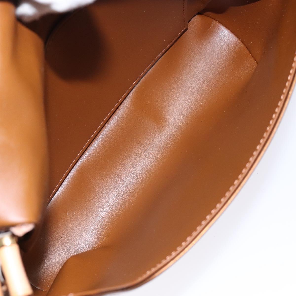 LOUIS VUITTON Monogram Vernis Thompson Street Bag Bronze M91124 LV Auth BA5450
