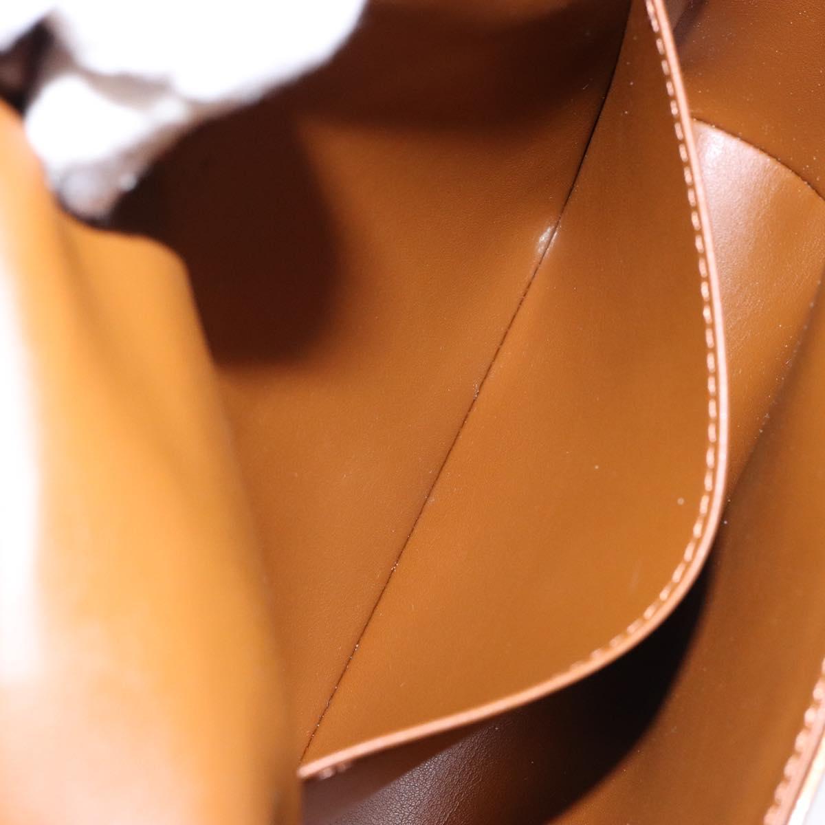 LOUIS VUITTON Monogram Vernis Thompson Street Bag Bronze M91124 LV Auth BA5450