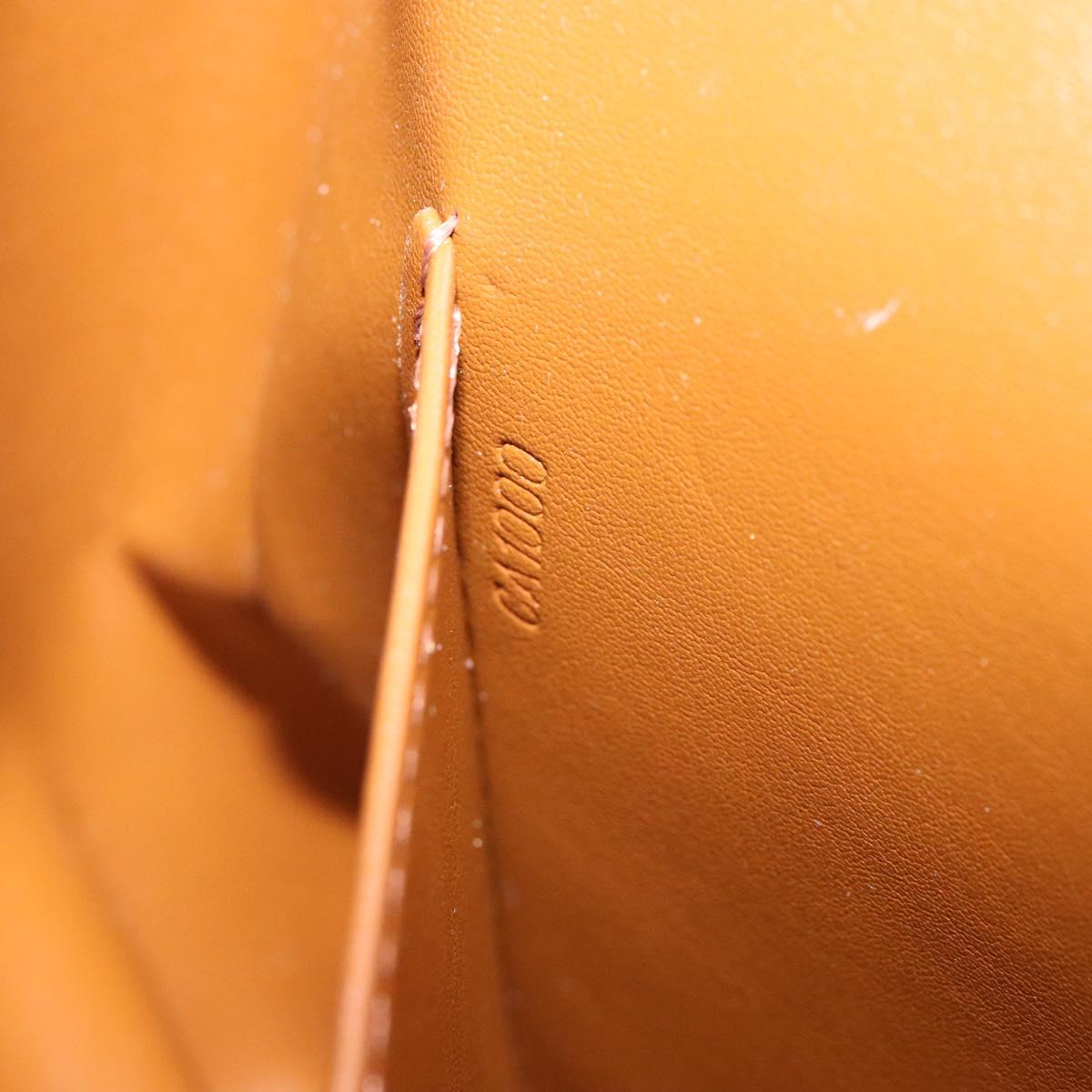 LOUIS VUITTON Monogram Vernis Thompson Street Bag Bronze M91124 LV Auth BA5450