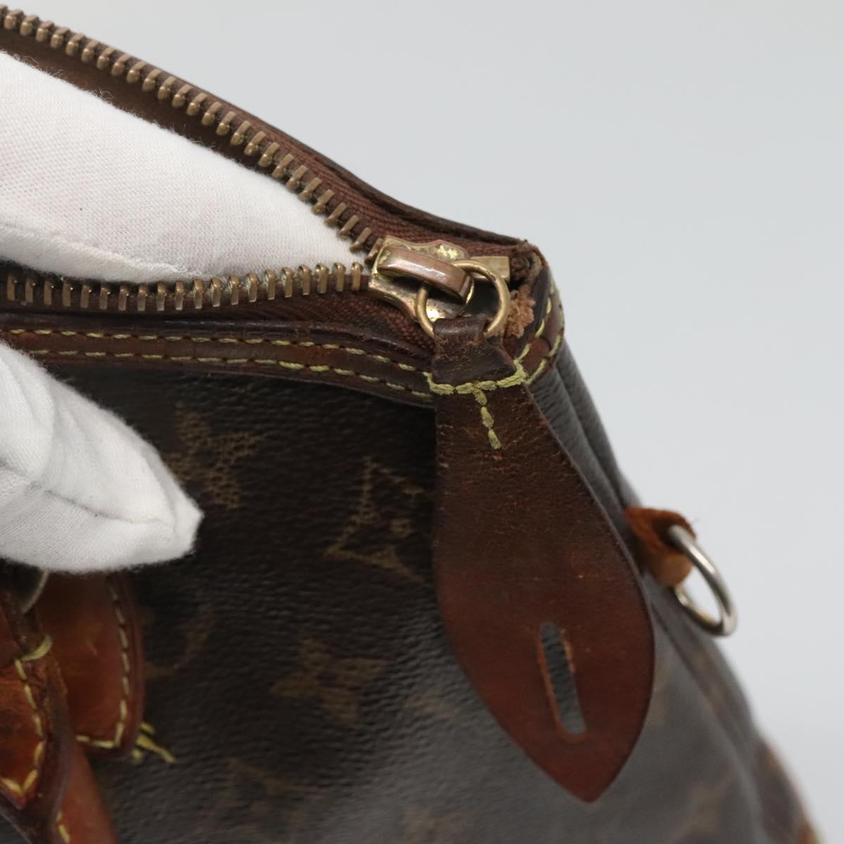 LOUIS VUITTON Monogram Lockit Hand Bag M40102 LV Auth BA5458