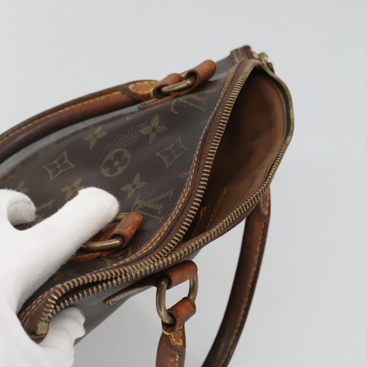 LOUIS VUITTON Monogram Lockit Hand Bag M40102 LV Auth BA5458