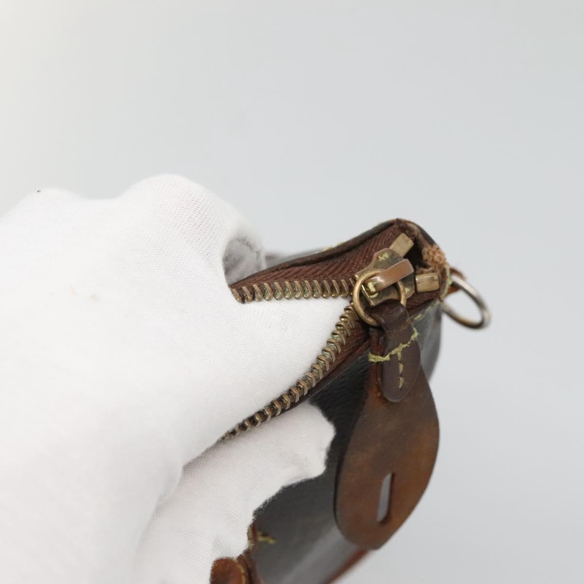 LOUIS VUITTON Monogram Lockit Hand Bag M40102 LV Auth BA5458