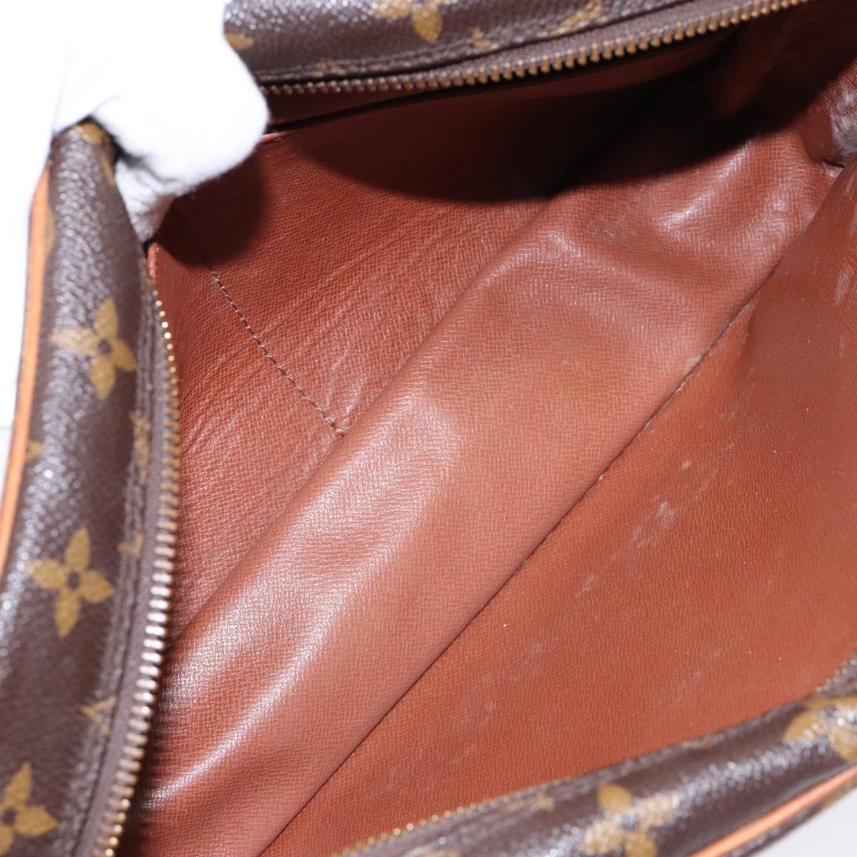 LOUIS VUITTON Monogram Compiegne 28 Clutch Bag M51845 LV Auth BA5459